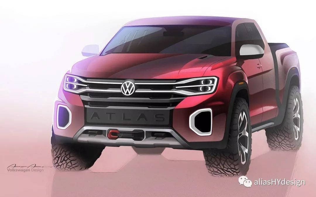 大眾最酷皮卡!volkswagen atlas tanoak