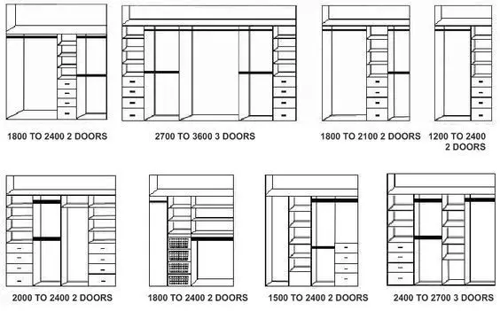 你想要知道的櫃子尺寸,內部結構全在這了!趕快收藏