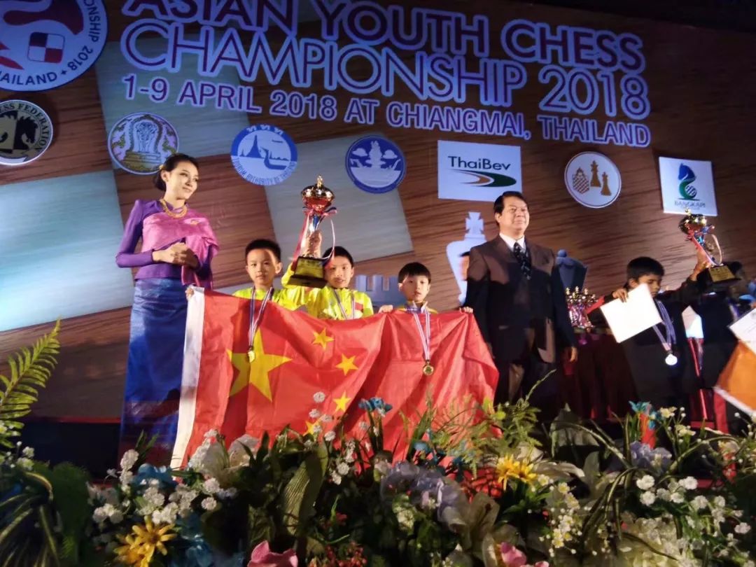 青伟小将笑傲亚洲国际象棋青少年锦标赛