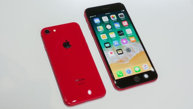 苹果8红色版本真机高清图,顺应民意更改前代艾滋红的缺点
