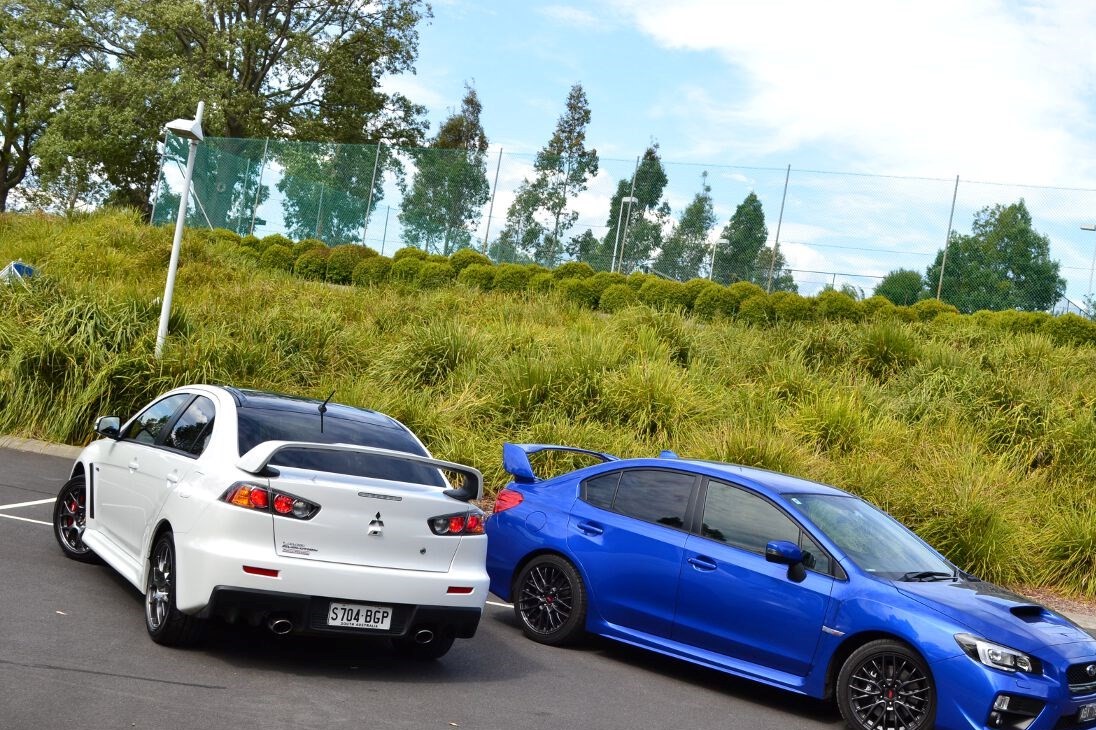 千古难题—斯巴鲁wrx sti vs 三菱lancer evo x(二)