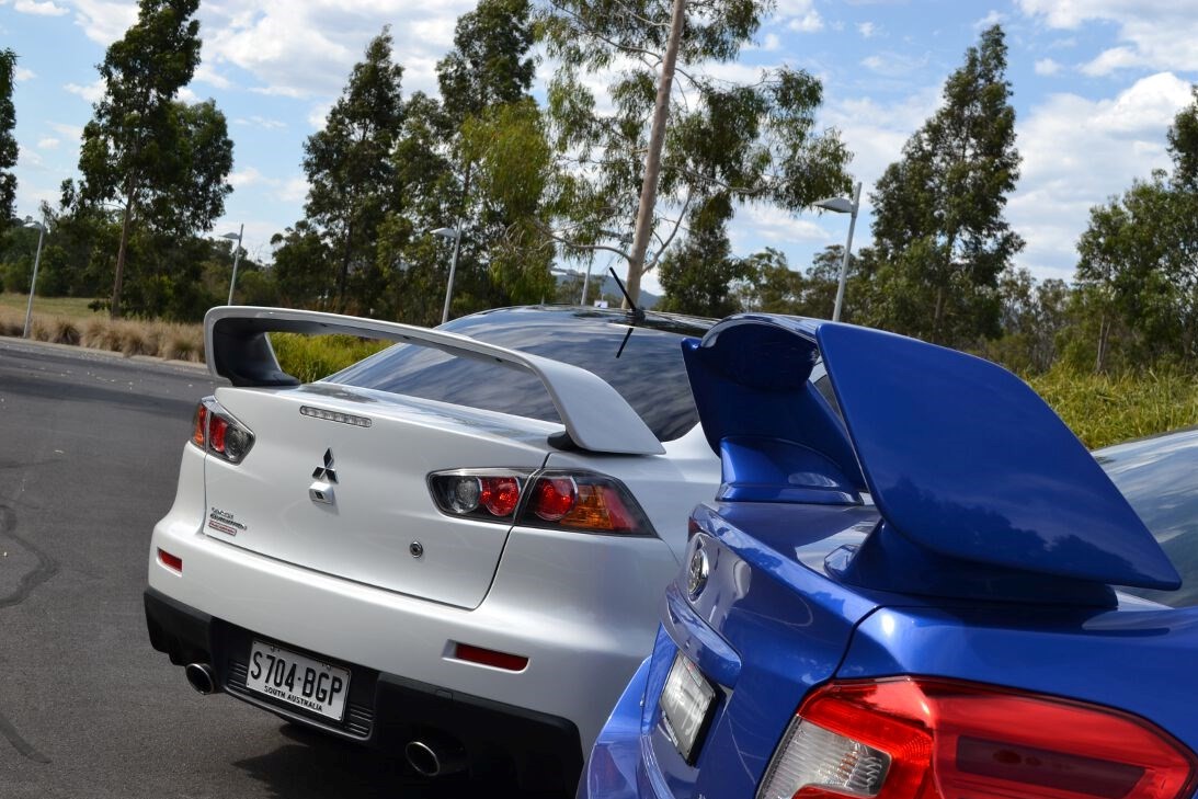 千古难题—斯巴鲁wrx sti vs 三菱lancer evo x(二)