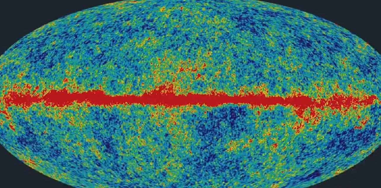 历史上宇宙微波背景辐射中的亮斑很可能是平行世界存在的证据