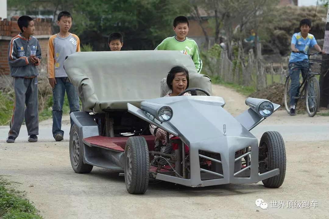 車主是一名24歲的汽修工人,是來自哈薩克斯坦,子是它自制的一輛