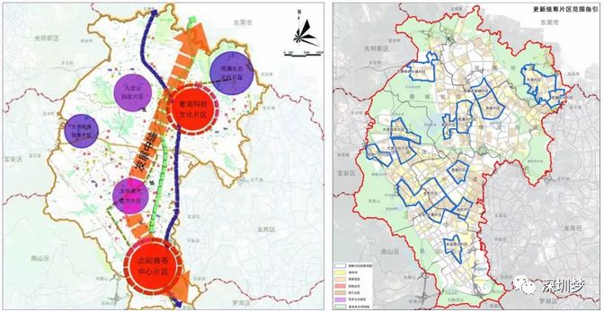 深圳市各區城市更新十三五規劃附範圍圖一季度已批計劃立項25個