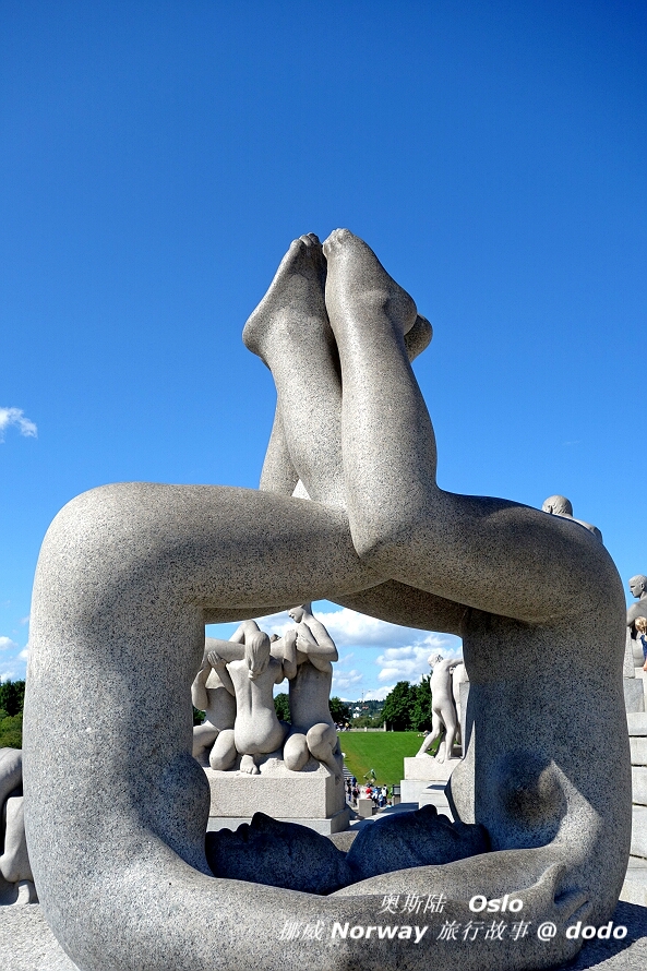 挪威生命雕塑公园图片