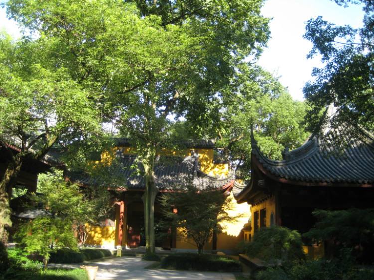 清晨入古寺,初日照高林,千年古剎靈隱寺