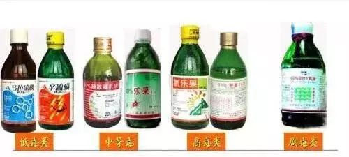 1.剧毒类:ld50 10mg如对硫磷 2.