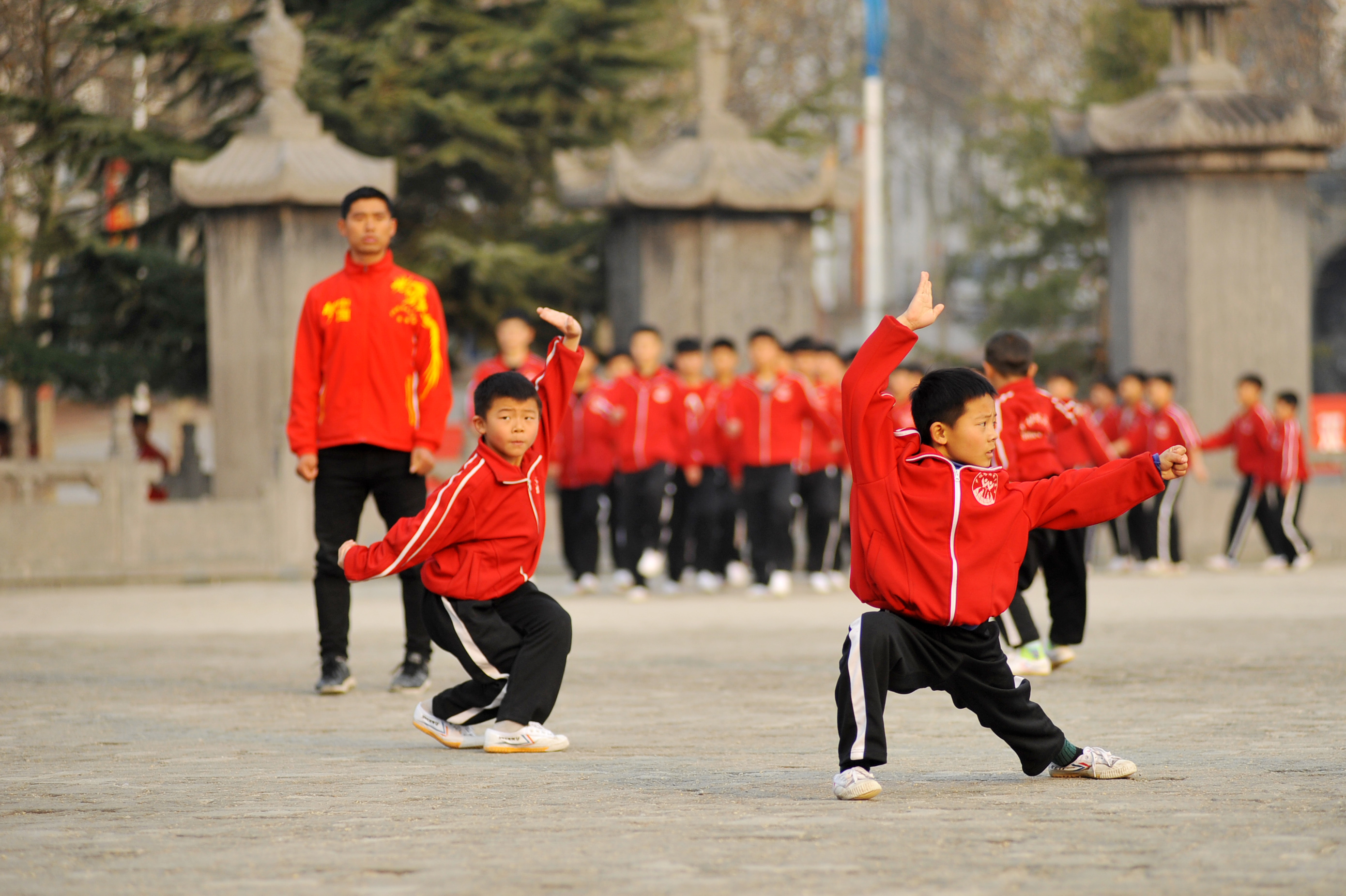 练武照片真实图片