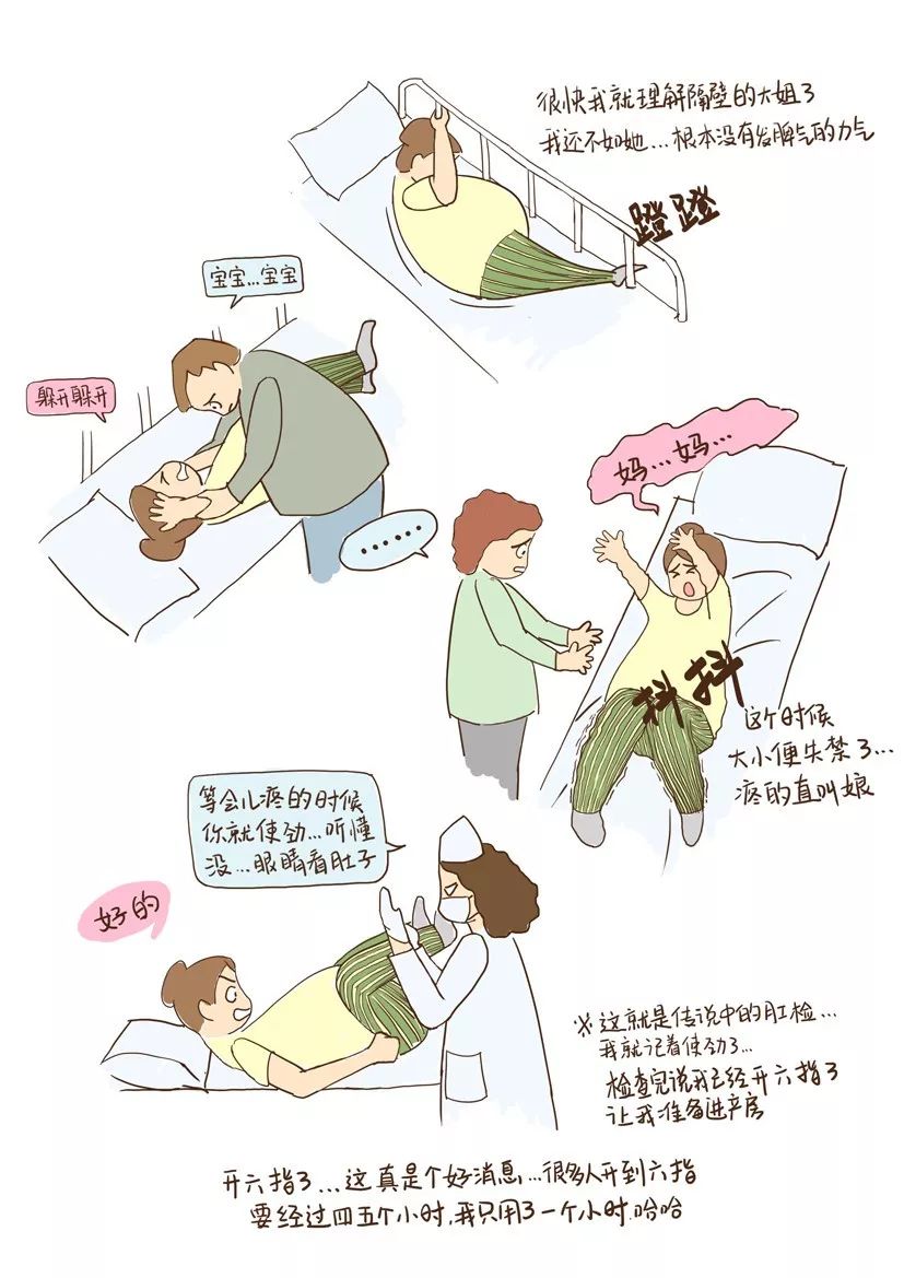 漫画要生出小宝宝了图片