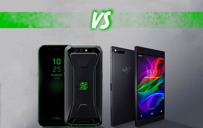 游戏手机你选谁？黑鲨和Razer Phone外观规格对比