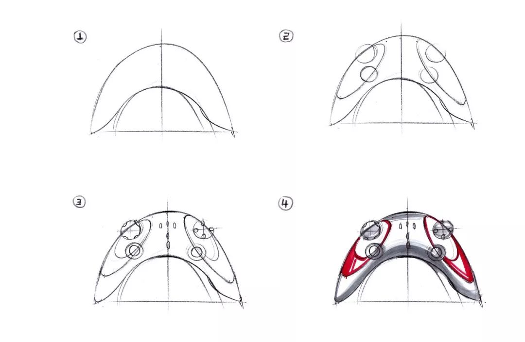 【设计课堂】今天手把手教你画游戏手柄
