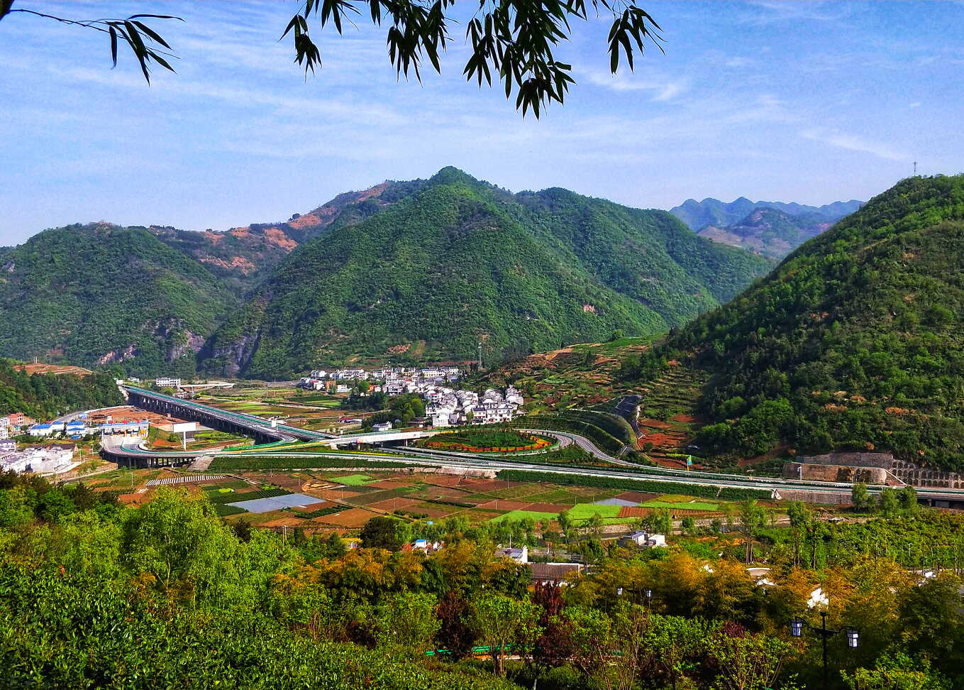 平利茶山风景图片
