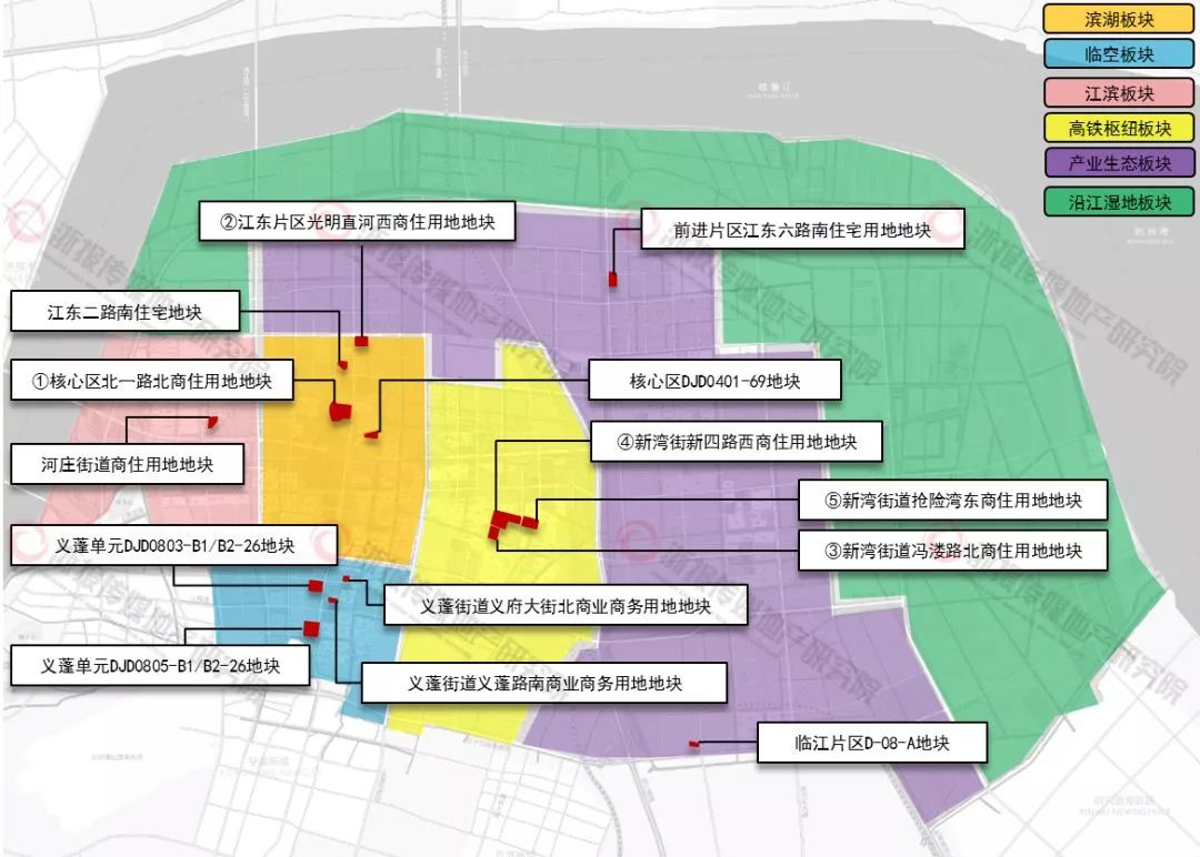 大江東土地踏勘位置圖大江東新城2018年重點推介地塊詳情新發展,新