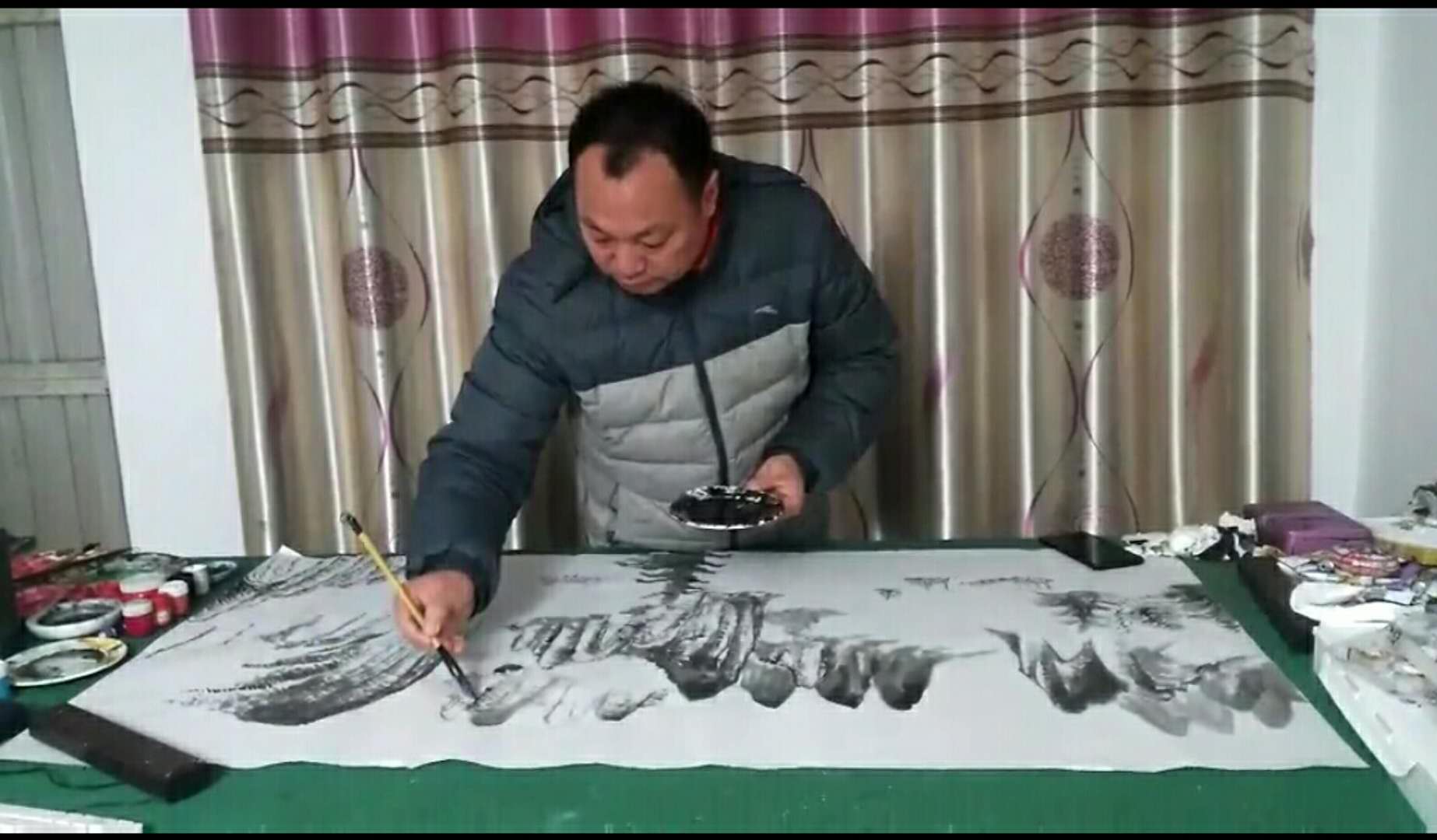 中华书画家 尹永盛 艺术作品鉴赏