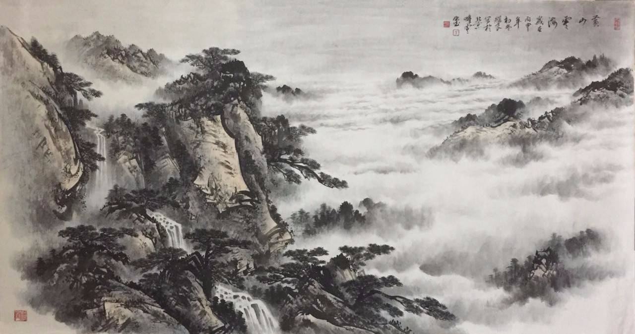 作品欣赏:方继良 1957年生,八十年代初拜著名画家郭传章为师,八十