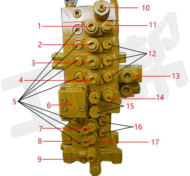 装载机多路阀常见故障图片