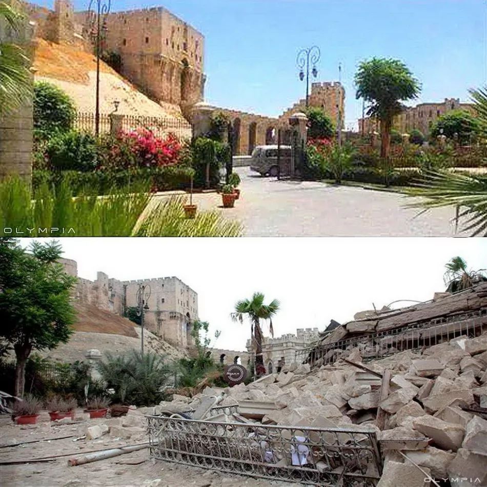 也门战争前后图片