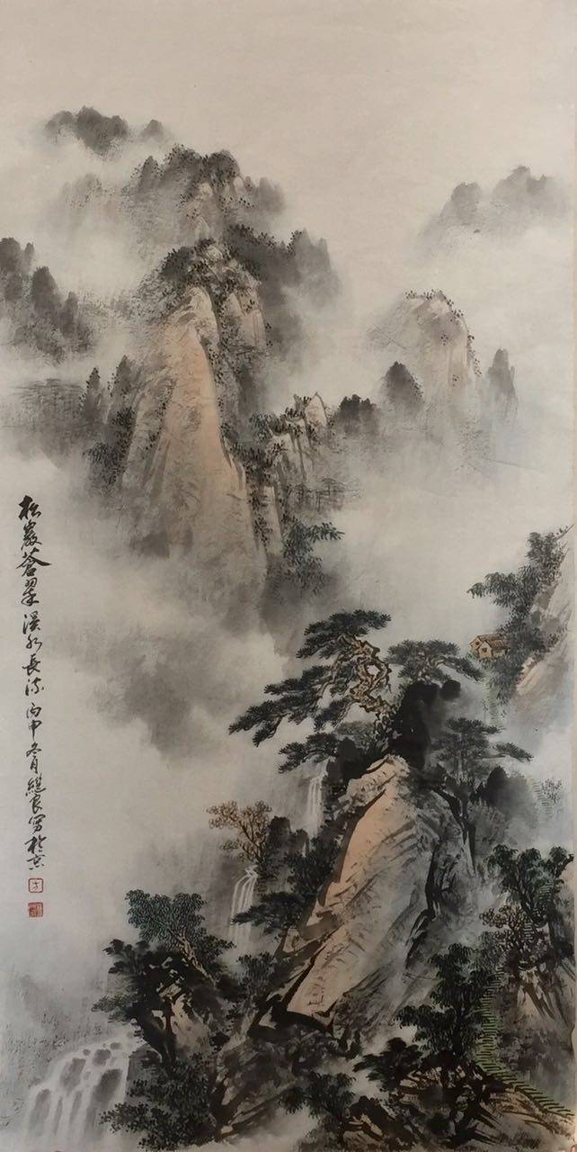 作品欣赏:方继良 1957年生,八十年代初拜著名画家郭传章为师,八十