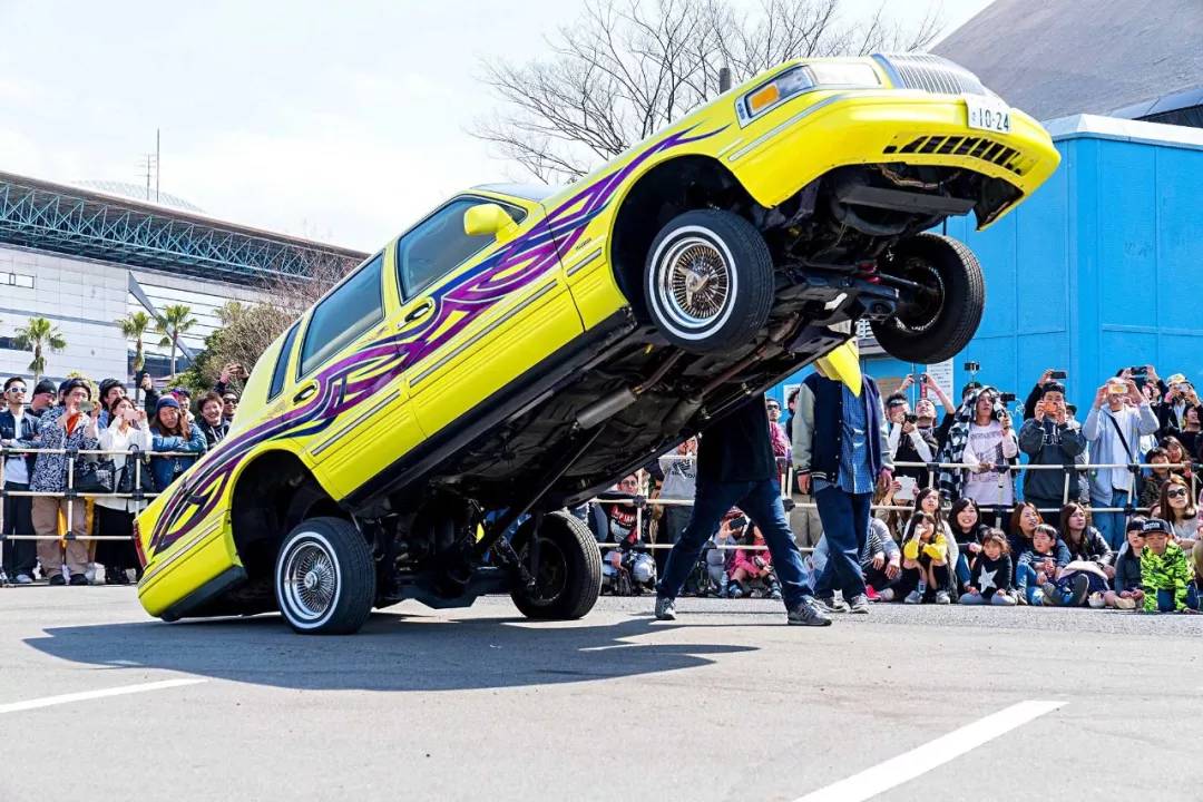 日本名古屋lowrider跳跳車集會 聽著hip-hop一起搖擺-搜狐汽車