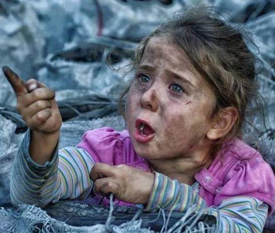 叙利亚难民儿童照片图片
