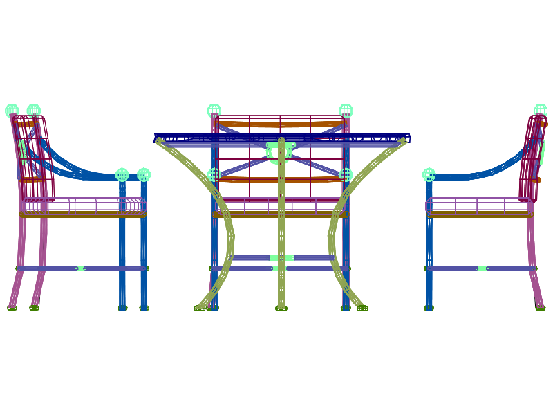 cad画人体模型图片