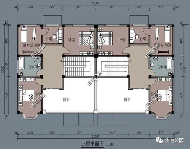 看看新農村自建雙拼別墅,城裡人羨慕不?