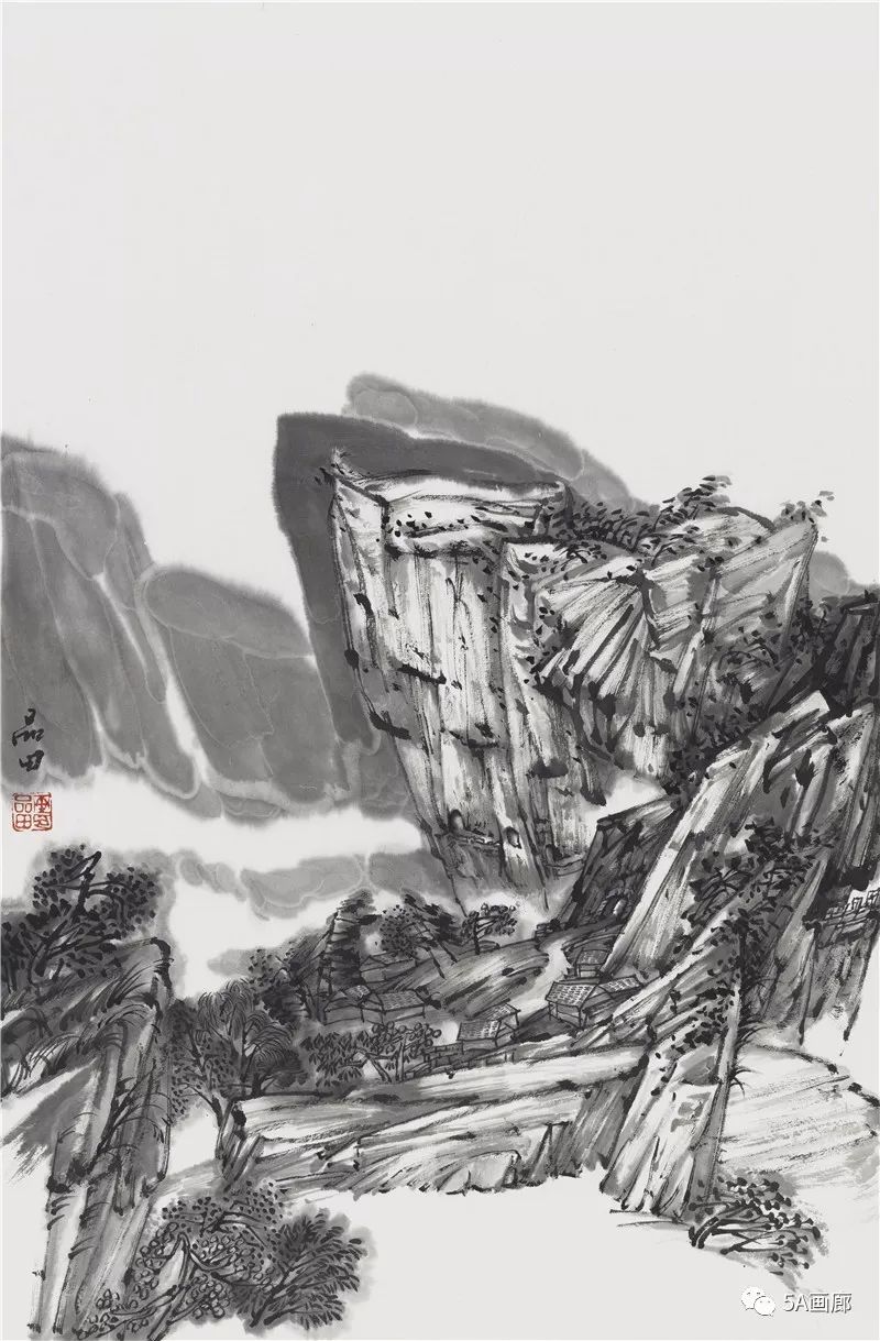 "乘物游心—吕品田绘画作品展"在中国美术馆举行