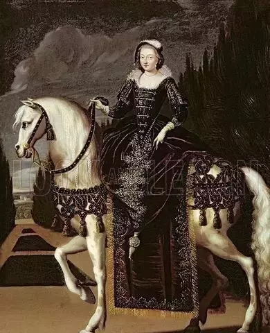 美第奇两个法国王后图片