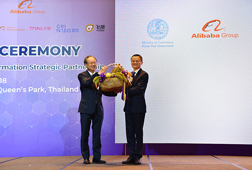 泰国送了马云一个金枕头榴莲：你就是对的合作伙伴