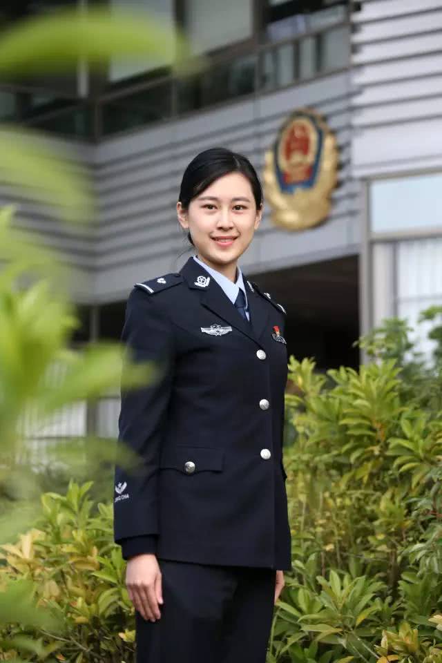 广东警官学院女生发型图片