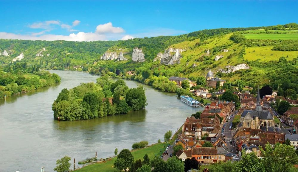 莱茵河与多瑙河连接河图片