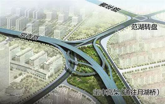 武汉东西湖高架规划图片