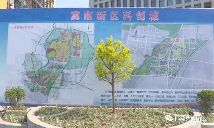 冀南新区科创城规划图图片