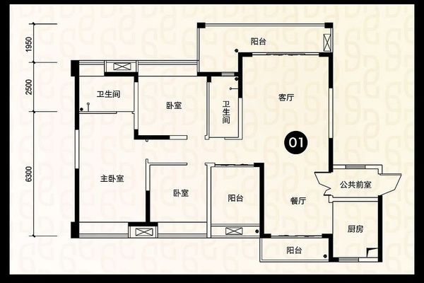 穿堂煞户型图片