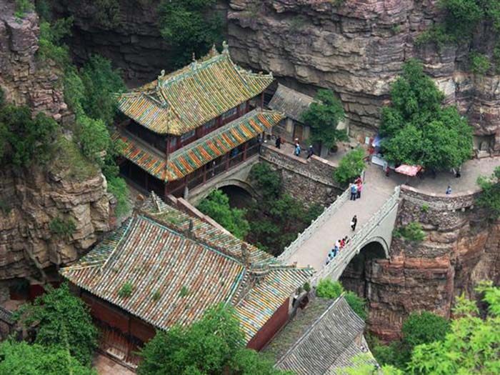 中國三大懸空寺之一深藏蒼巖山1400多年不倒你有去過嗎