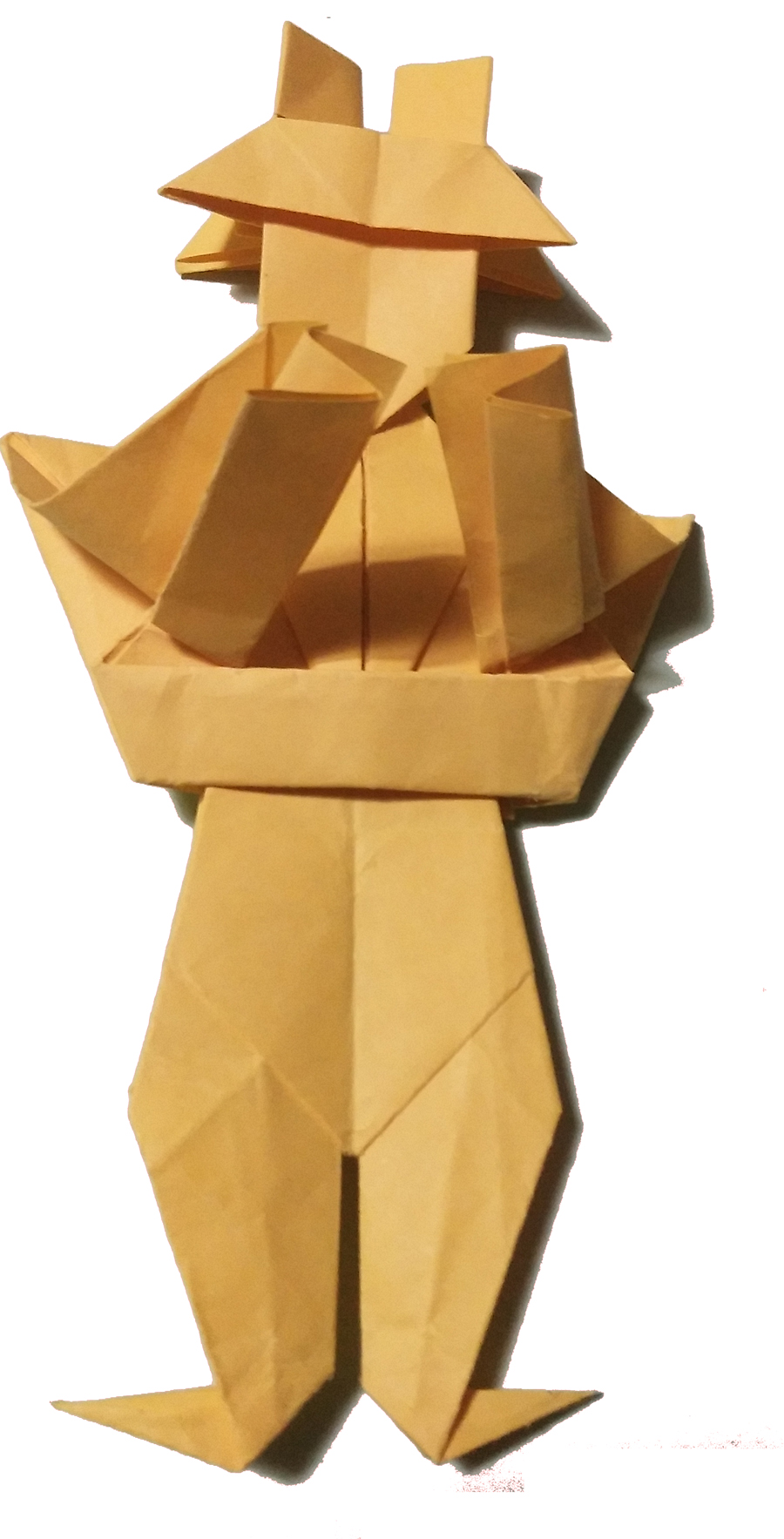 落纸生花折纸机器人图片