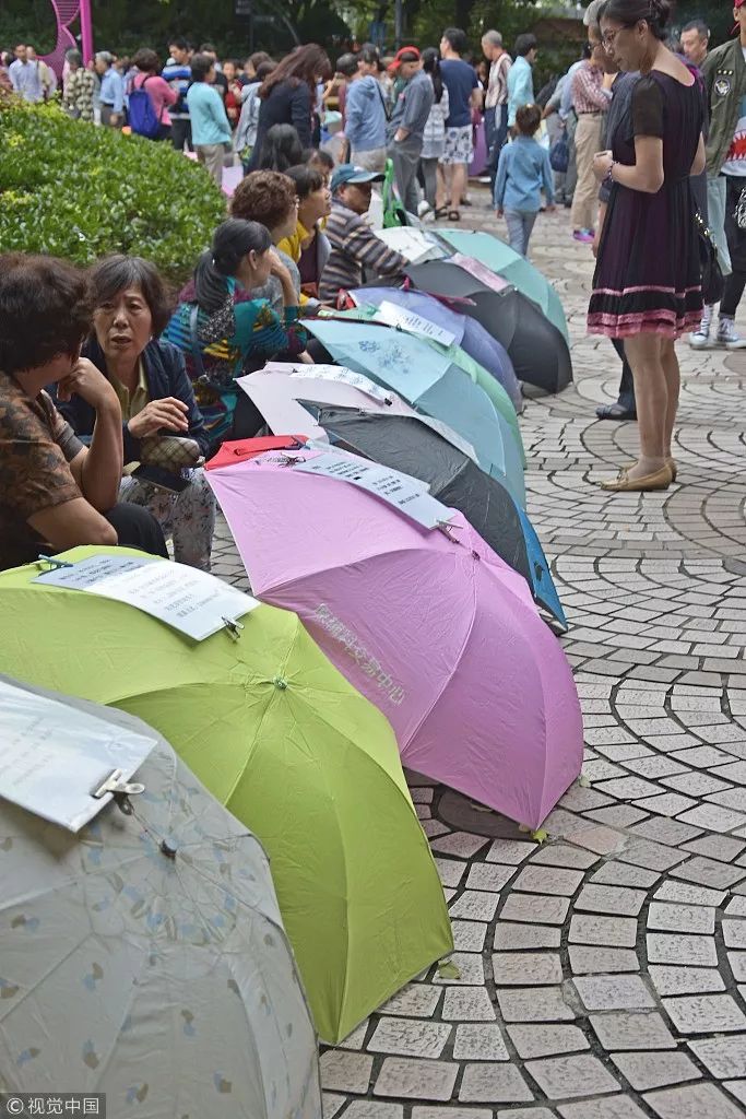 ▍十一長假期間的上海人民公園