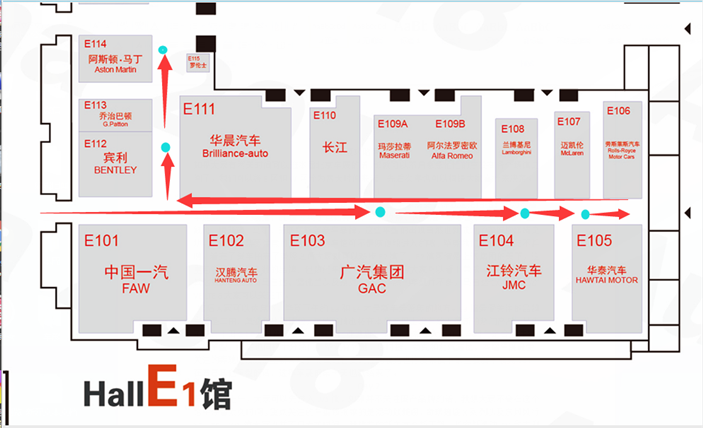 车展平面图cad高清图片