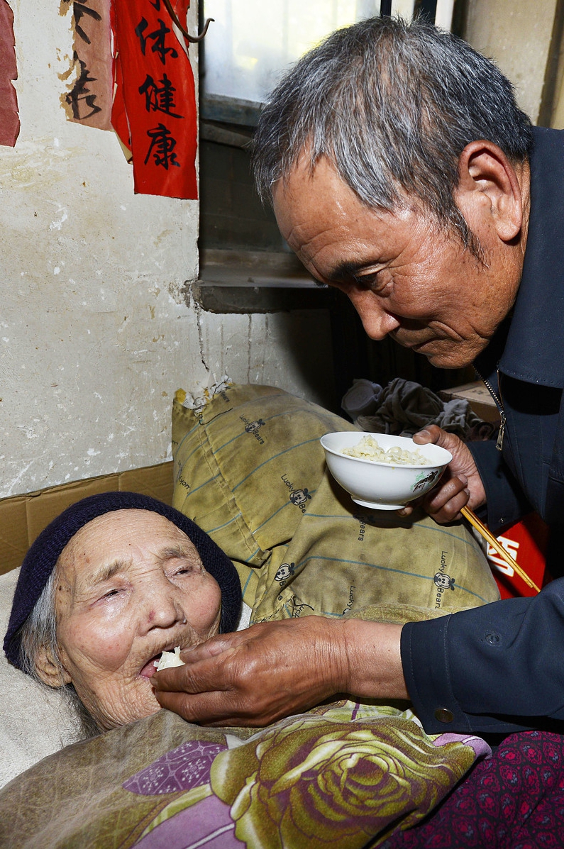 孝顺照片感动照片图片