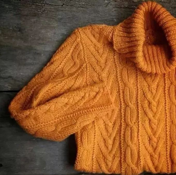 手织毛衣不好看?no,看看这些款式,从此你会爱上手织毛衣!