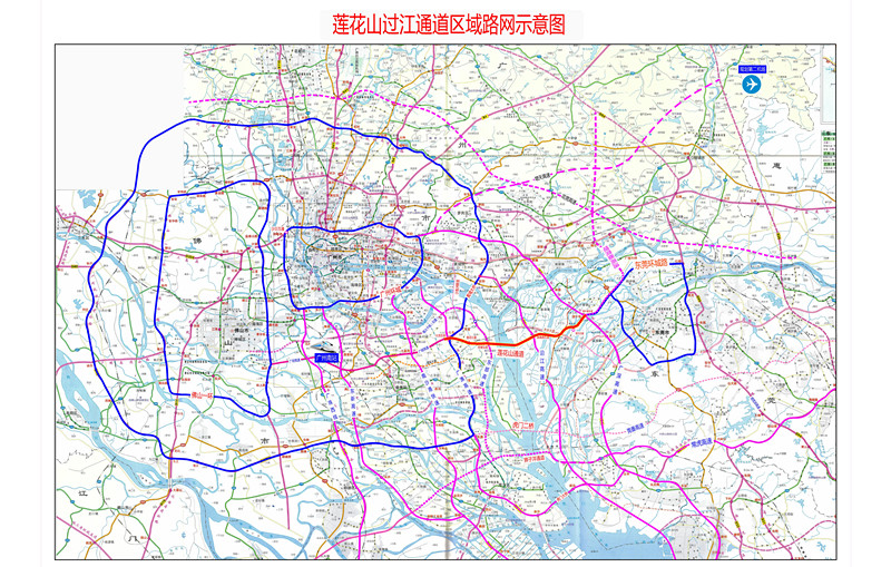 連接廣州東莞 蓮花山過江通道2020年開建