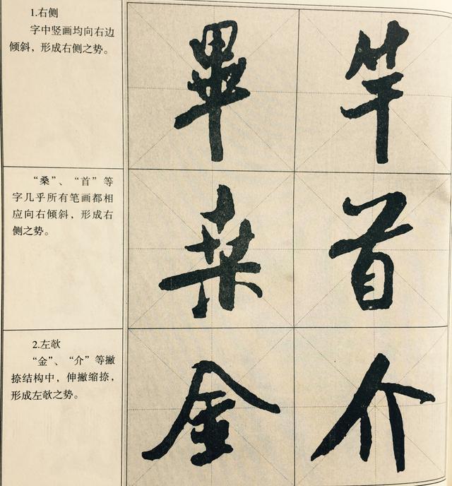 米芾行書欹側法結字探討,看看吧