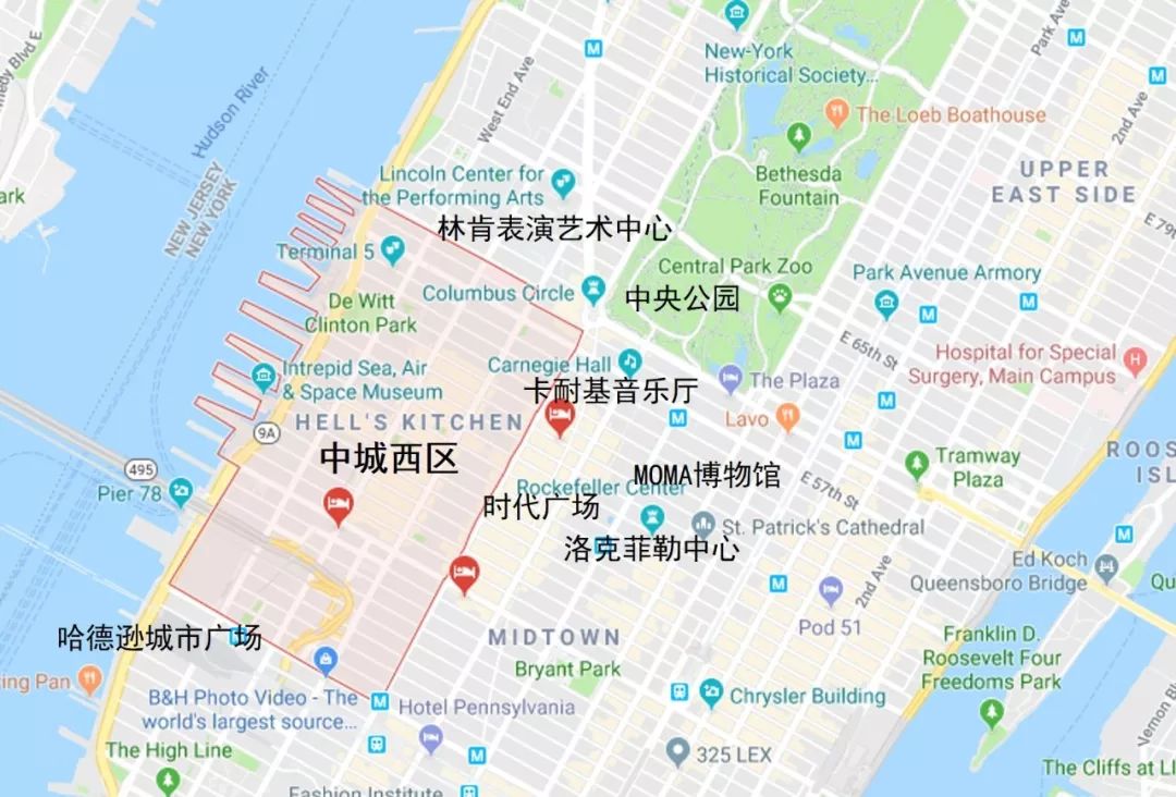 曼哈顿房产潜力股?中城新兴商圈邂逅经典百老汇(midtown west)