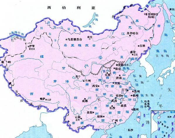 1936年中国版图图片