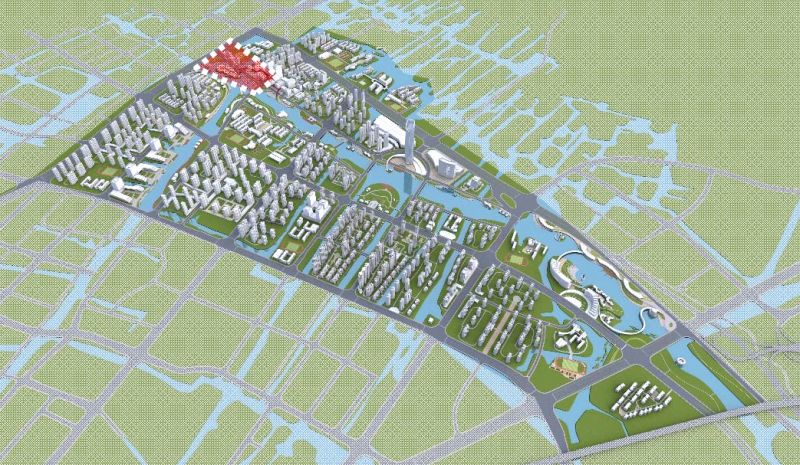 温州南湖新城规划图图片