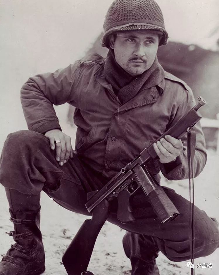 二战汤姆森冲锋枪图片