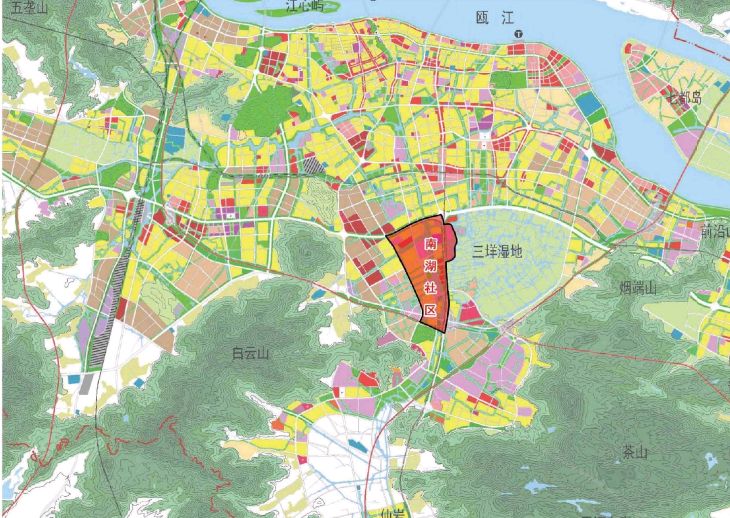 杭州南湖新城规划图片