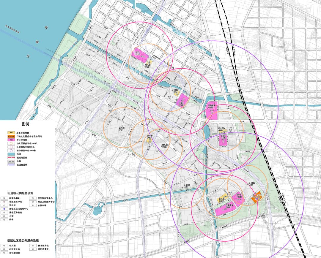 公共服務設施規劃圖七,城市設計1,幹道作為公共空間主軸:對市心北路