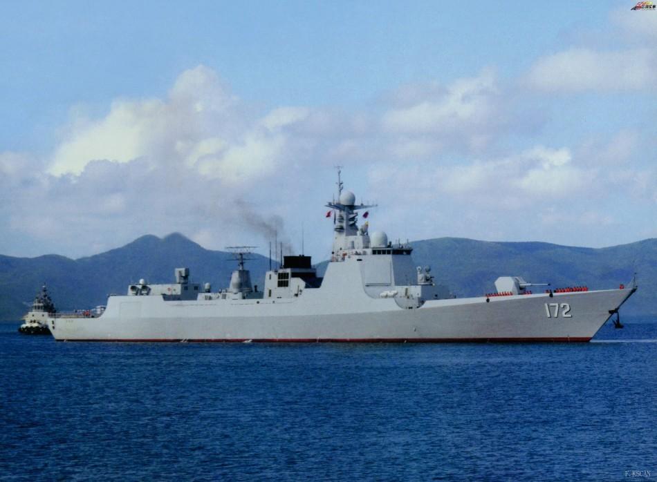 过气网红:第7艘052d驱逐舰南京舰服役已低调服役!